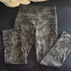 Lululemon Align Women’s Camo High-Waist Leggings - Olive Green